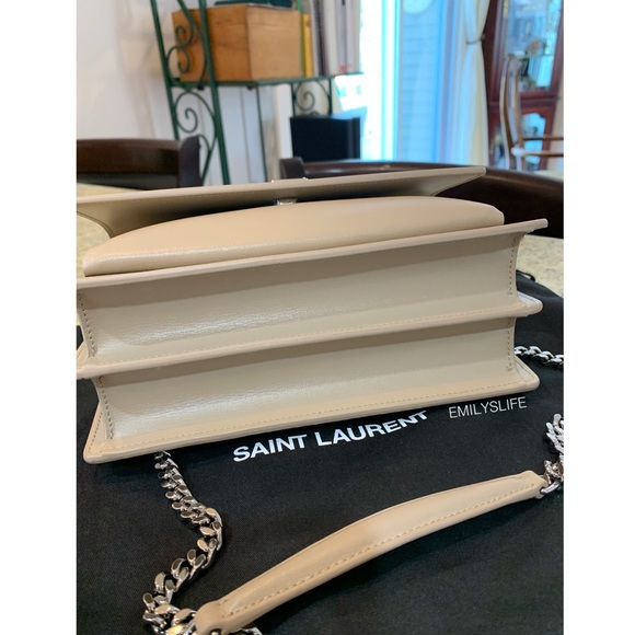 Saint Laurent Sunset Medium in Smooth Leather - Picture 7 of 8